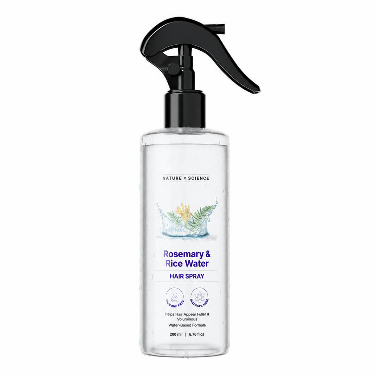 Nature x Science Rosemary Water and Rice Water | 200 ml