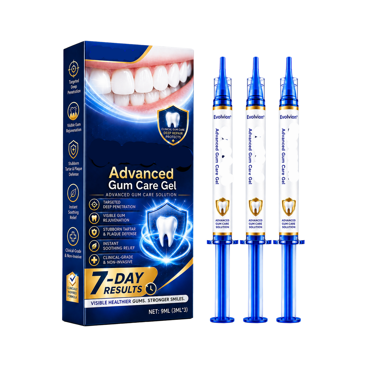 🦷 Premium Gum Care Gel + 🎁 Free Gum Care Kit, effective relief in 7 days!!!