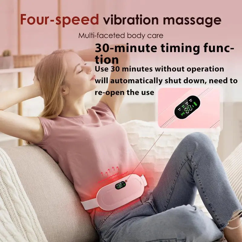 🎁Heated Menstrual Belt for the Lower Back (suitable for menstruation and body aches; also aids in fat reduction)😊