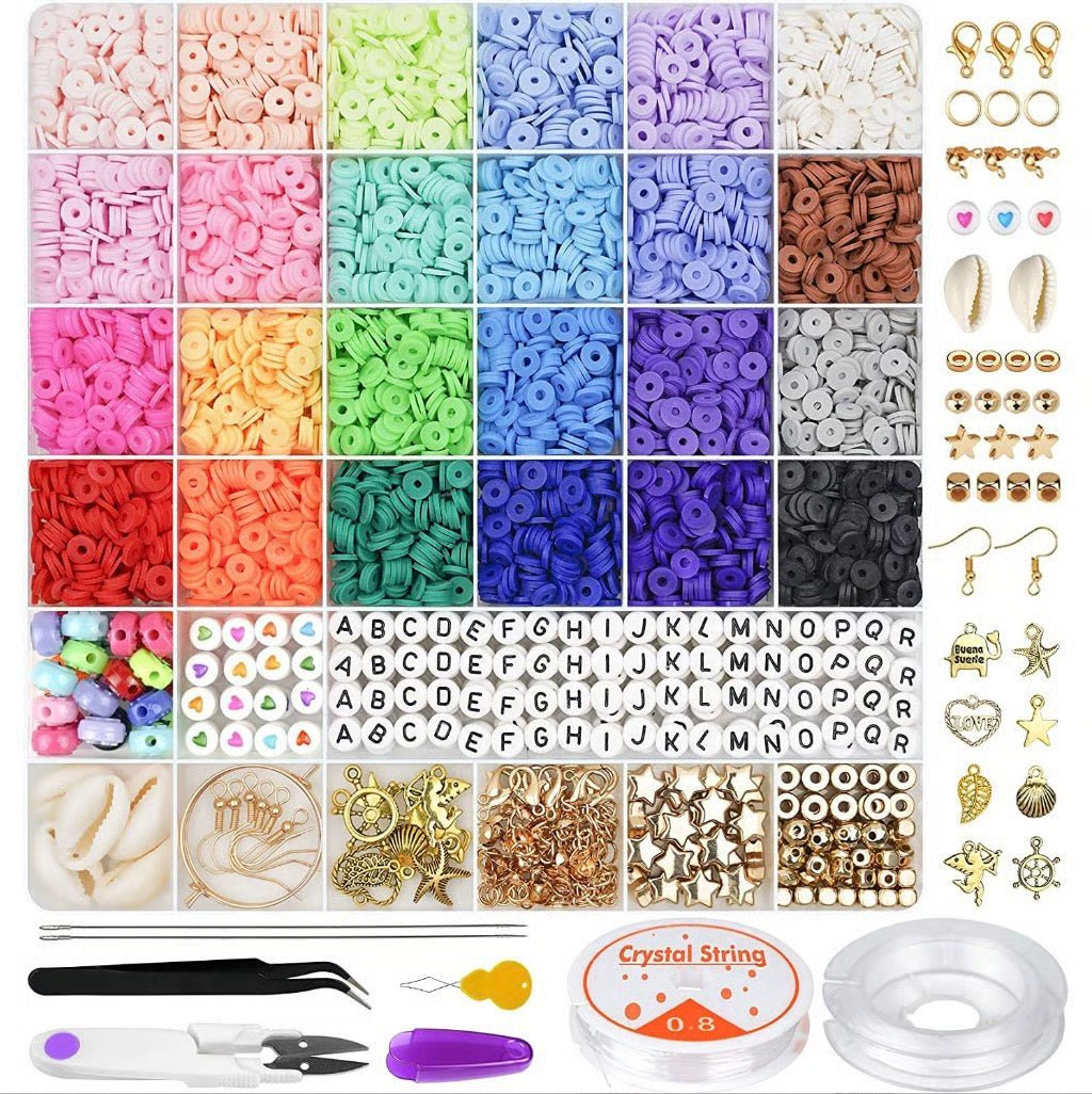 Clay Beads Bracelet Making Kit
