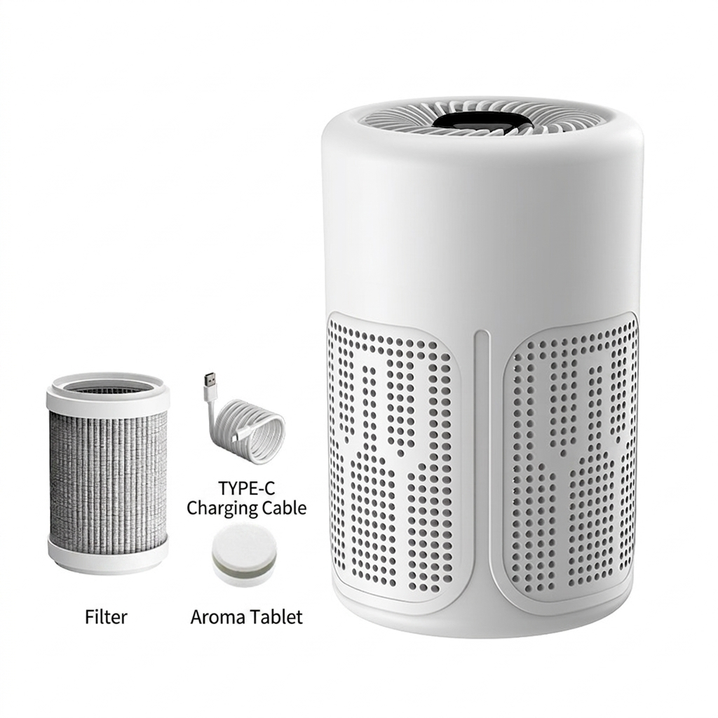 π Air Purifier for Home πΏ Includes Filter & Aromatherapy Tablets