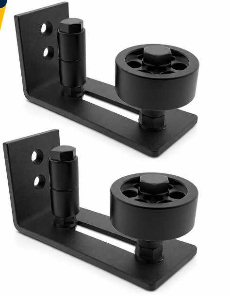 πͺ 8-in-1 Adjustable Barn Door Floor Guide β Stop Wobble for Smooth, Stable Sliding