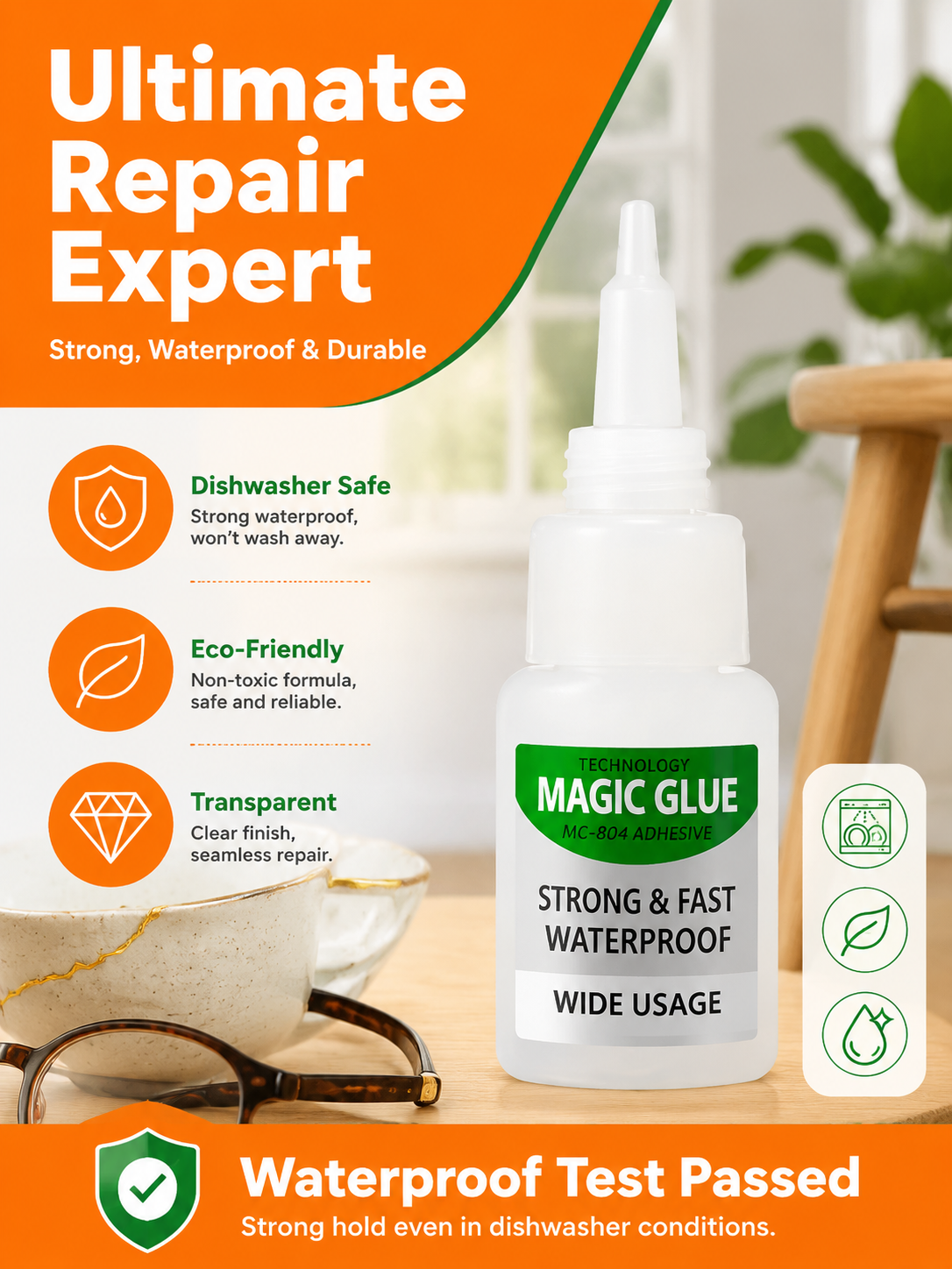 ✨ Limited Time 30% OFF💥One drop, ultra-strong hold — this all-purpose oil-based glue fixes 99% of household repairs fast. Works on almost any material and bonds in seconds.