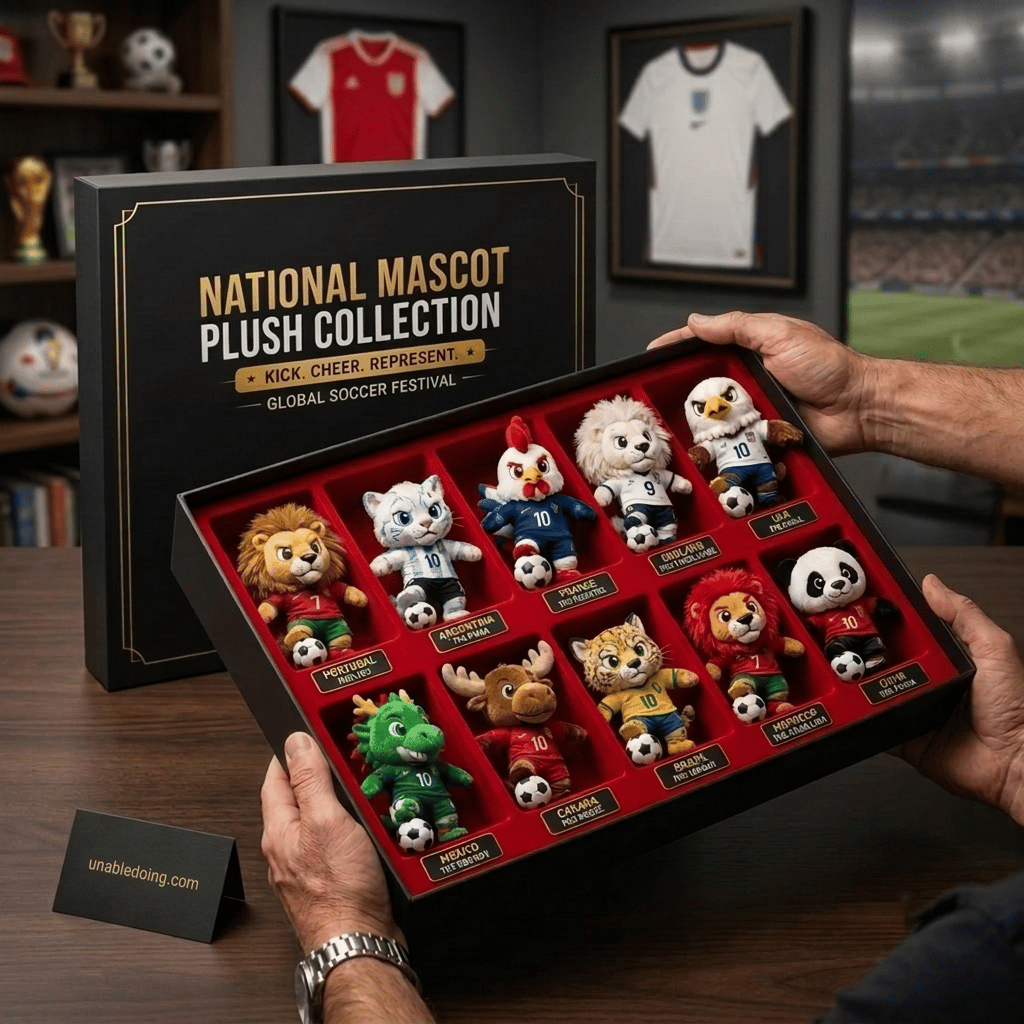 ๐โฝ 2026 International Mascot Soccer Stars Plush Doll Collection ๐