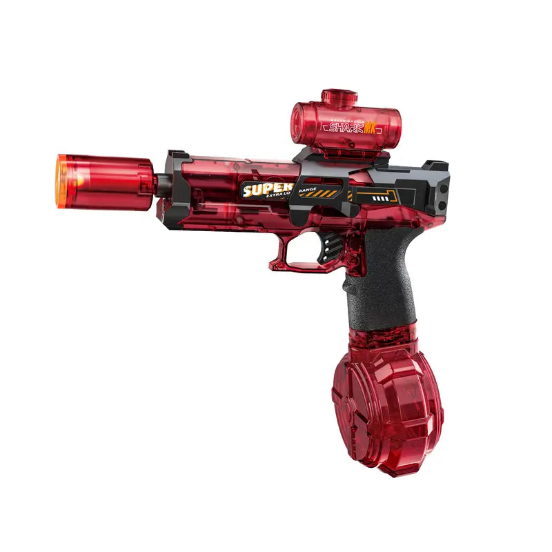 💧Glowing Electric Water Gun🔫, 32ft Range, 320cc Tank, Fun Summer Toy for All Ages-TI