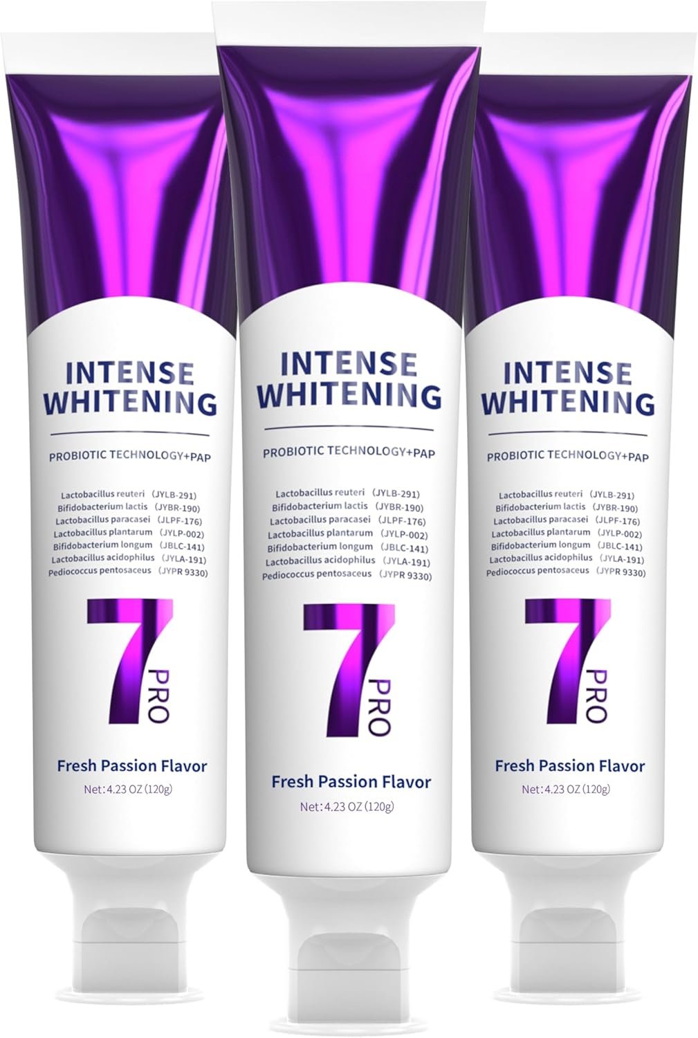 🔥BUY 1 FREE 1🔥New 7-Pro Intensive Toothpaste | Upgraded Purple Formula with 7 Probiotics | Deep Enamel Repair & Long-Lasting Freshness#dealsforyoudays