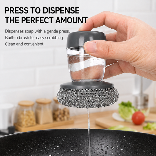 🧽 Stubborn Grease Won’t Come Off? 😩 🔥 Let This Scrubber Do the Hard Work!