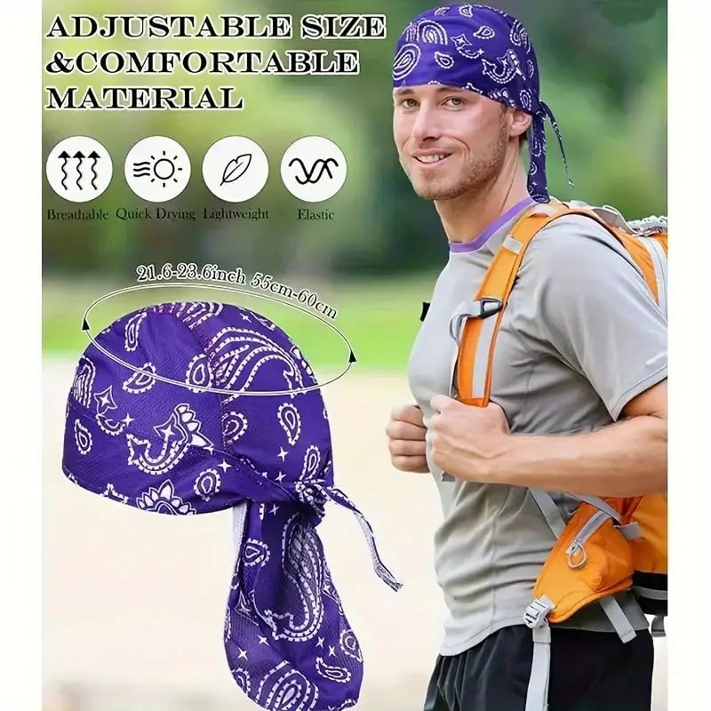 💥New Arrival💥Paisley Cooling Headscarf Cap