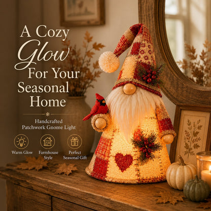 😩 FEELING LIKE YOUR HOME IS MISSING THAT COZY HOLIDAY MAGIC? 🐦✨ Add a Warm Glow & Charming Bird Gnome Touch to Any Shelf, Mantel or Table! 🏡💡
