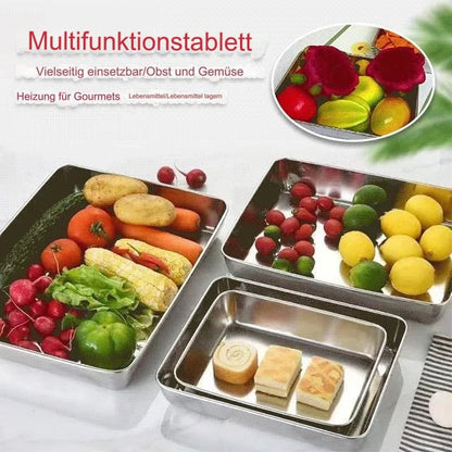 🍳 Every Kitchen Needs This Stainless Steel Tray – Now 50% OFF!