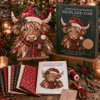 🎄😩 TIRED OF THE SAME BORING CHRISTMAS DECOR? ✨ CREATE SOMETHING UNIQUE! This DIY Patchwork Kit Turns Any Space Into a Warm & Festive Christmas Wonderland! 🎅❤️