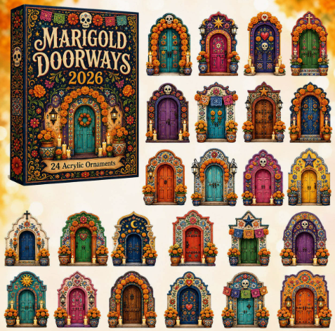 🖤 ✨ 24 DAYS. 24 UNIQUE MINIATURES. 🎁 Discover a New Day of the Dead Surprise Every Day!