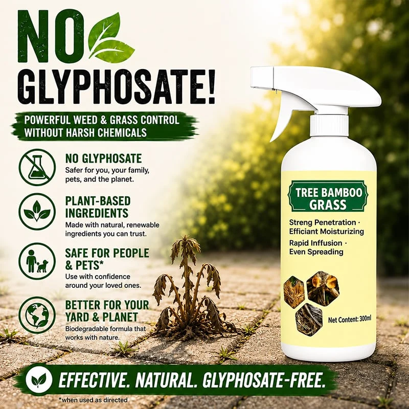 🌿🚨 WEEDS EVERYWHERE? STOP PULLING THEM BY HAND! 😩 🔥 A FAST-ACTING NATURAL SPRAY FOR A CLEANER, WEED-FREE-LOOKING YARD! ✨