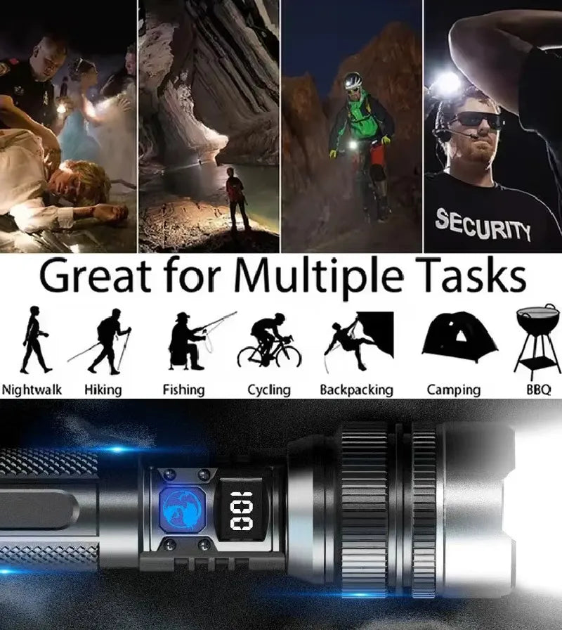 🌙😩 TIRED OF WEAK FLASHLIGHTS THAT BARELY LIGHT THE WAY? 🔦 ⚡ SWITCH TO HIGH-POWER ILLUMINATION & SEE MORE CLEARLY WHEN IT MATTERS!