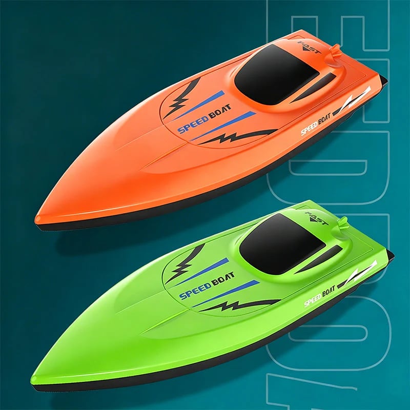 🥳100K+ SOLD!🌊⚡ ! Dual‐Motor RC Boat – Twin engines, 2.4GHz control, waterproof & impact‐resistant. Slice through waves at insane speed! 🌊🚤