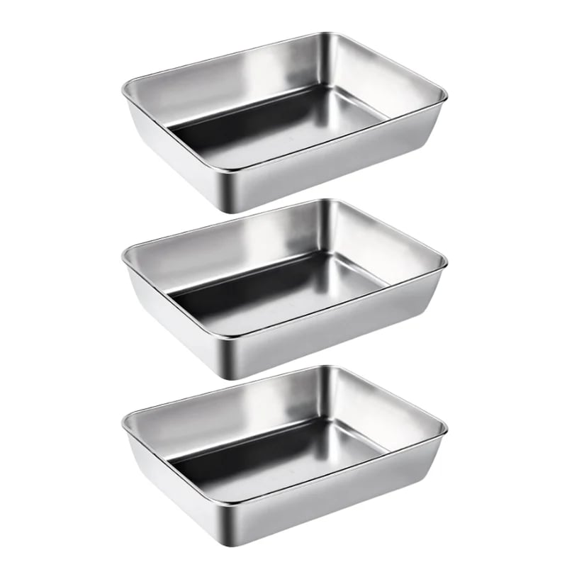 🍳 Every Kitchen Needs This Stainless Steel Tray – Now 50% OFF!