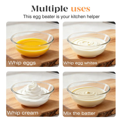 🍳LAST DAY SALE: 【BUY 1 FREE 1】!!🎁✨Automatic Eggbeater Easy Whisk