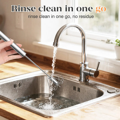 🍳LAST DAY SALE: 【BUY 1 FREE 1】!!🎁✨Automatic Eggbeater Easy Whisk