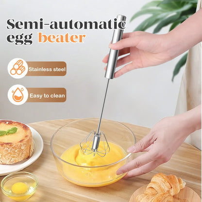 🍳LAST DAY SALE: 【BUY 1 FREE 1】!!🎁✨Automatic Eggbeater Easy Whisk