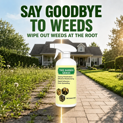 🌿🚨 WEEDS EVERYWHERE? STOP PULLING THEM BY HAND! 😩 🔥 A FAST-ACTING NATURAL SPRAY FOR A CLEANER, WEED-FREE-LOOKING YARD! ✨