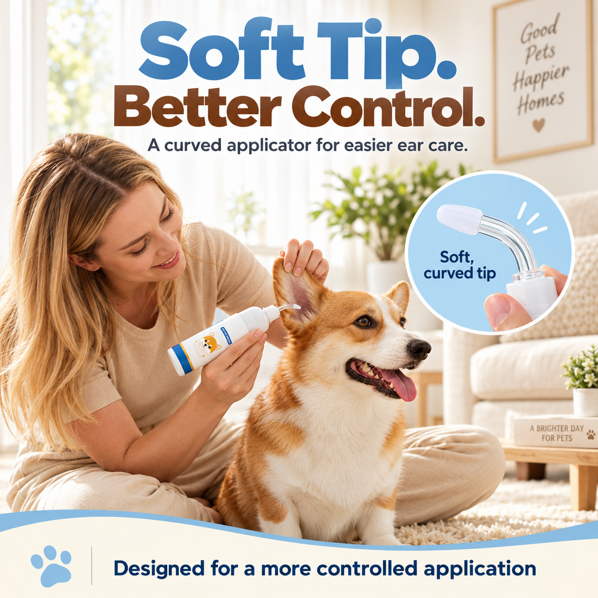 🐶🐱 Tired of Your Pet Scratching & Shaking Their Head? 👂 Soothe Itchy Ears & Keep Them Clean!