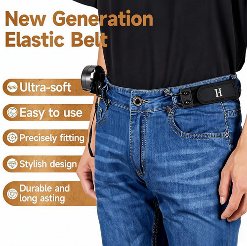 😩 TIRED OF TIGHT BELTS THAT DIG INTO YOUR WAIST? 🔥 Meet the Flexible Metal Hook Belt—COMFORTABLE, PRACTICAL & BUILT FOR MULTIPLE USES! 💪