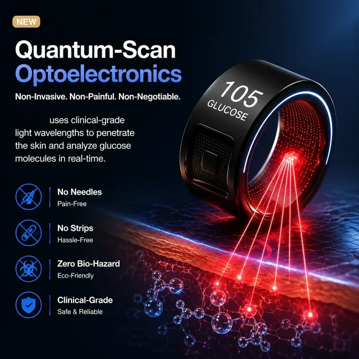 ⭕️Latest Technologies in 2026🔥 Non-Invasive Smart Ring
