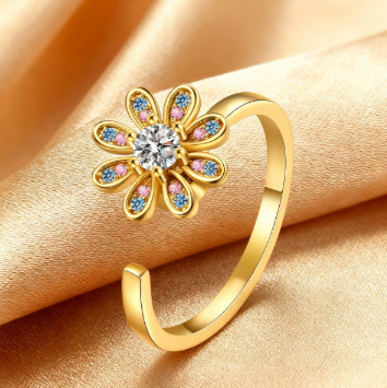 🦋😩 NERVOUS? RESTLESS? ALWAYS FIDGETING? ✨ KEEP YOUR HANDS BUSY WITH A DISCREET, BEAUTIFUL BUTTERFLY FIDGET RING.