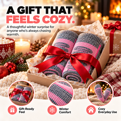 🥶 Tired of Freezing Feet in Winter? 🔥 Save 50% on Rechargeable Heated Knee-High Socks for Lasting Cozy Warmth!