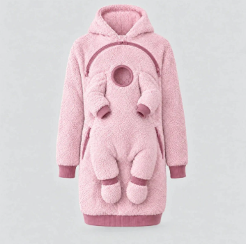🥶 Cold Days, No Cozy Comfort? 🧸 Snuggle Up in This Ultra-Cozy Parent & Baby Fleece Hoodie for Warmth, Comfort & Adorable Style! ❤️✨