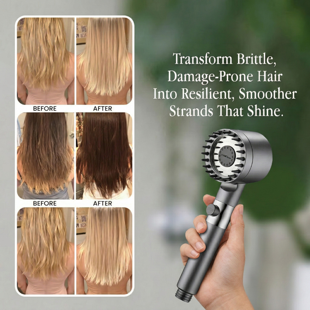 🚿💧 Weak Water Pressure & Impurities in Your Shower Water? Upgrade to a High-Pressure Filter Shower Head for a Cleaner, More Refreshing Shower! ✨