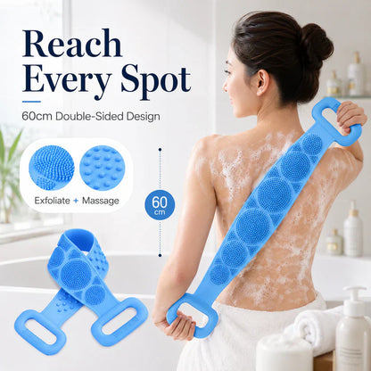 Second item for $0🚿 Double-Sided Silicone Back Scrubber – Long Exfoliating Bath Brush