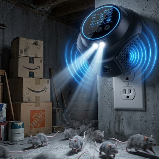 Ultra-Silent Ultrasonic Pest Repellent