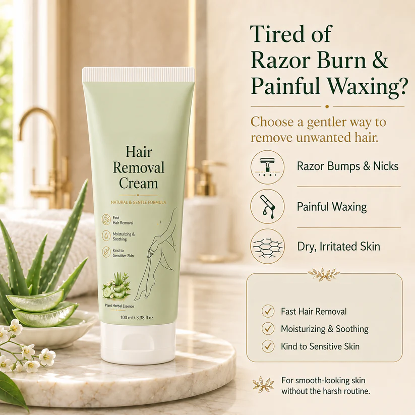 LAST DAY -BUY 2 GET 1 FREE🤩Painless Depilatory Cream