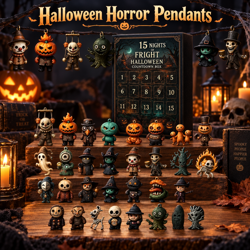 🎃 Halloween Countdown Box – 15 Nights of Fright