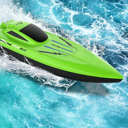 🥳100K+ SOLD!🌊⚡ ! Dual‐Motor RC Boat – Twin engines, 2.4GHz control, waterproof & impact‐resistant. Slice through waves at insane speed! 🌊🚤
