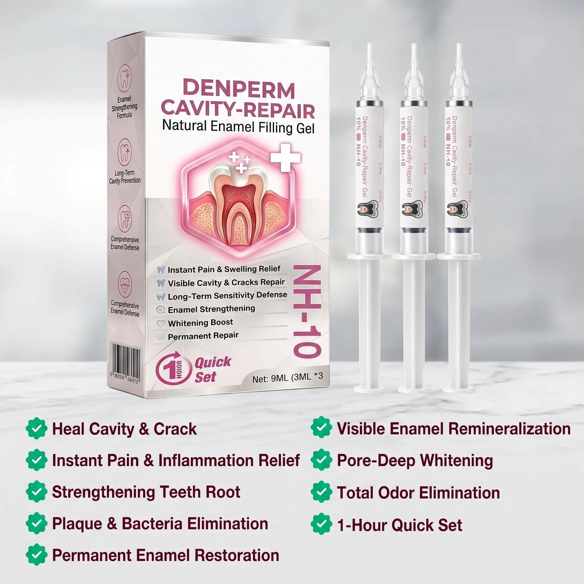 🔥Limited-Time 50% OFF – Tooth Enamel Care Gel for Daily Oral Care