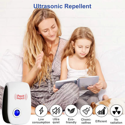 🔥Ultrasonic Pest Repeller—suitable for indoors, homes, and garages; effectively repels mice, spiders, cockroaches, and various insects.💎