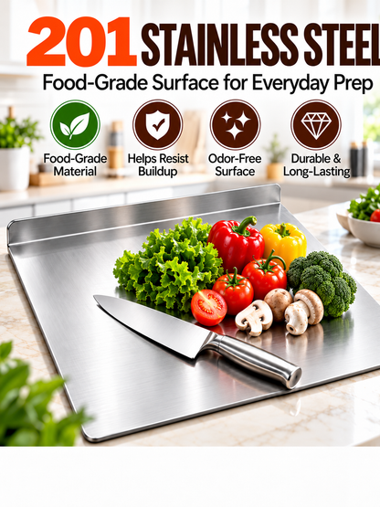 Limited-time offer: 50% off 301 stainless steel double-sided cutting board