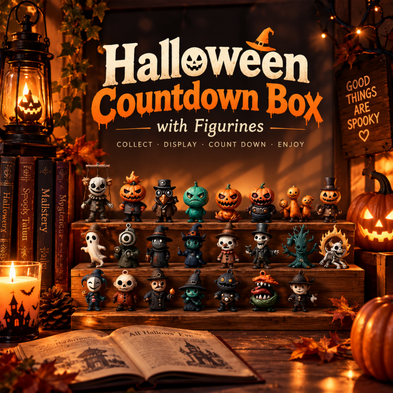 🎃 Halloween Countdown Box – 15 Nights of Fright