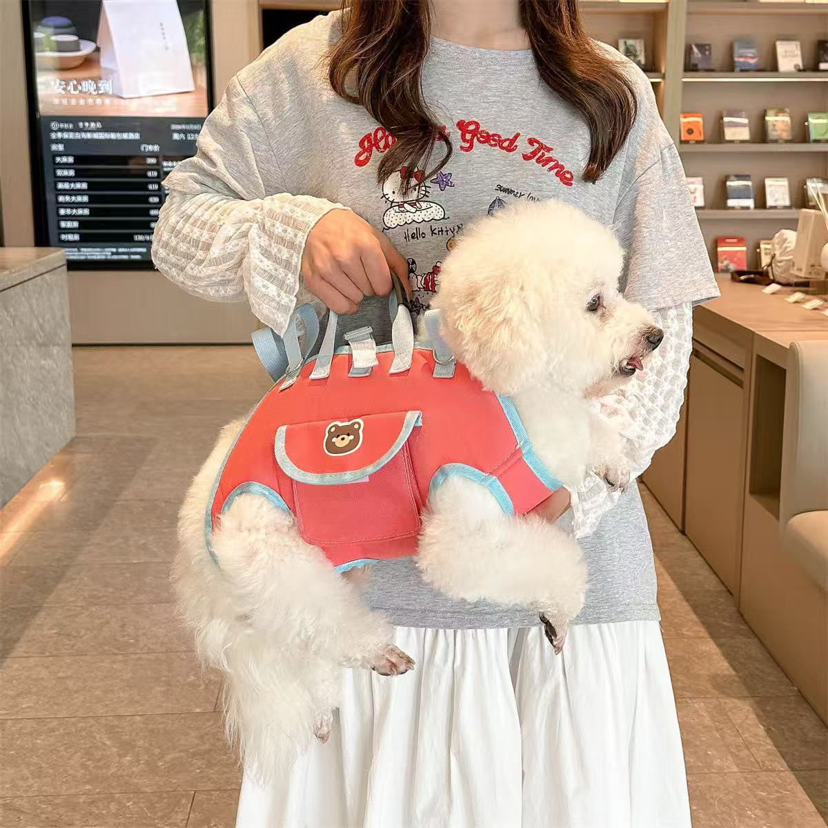 🐱🐕Portable Breathable Pet Carrier Sling & Backpack