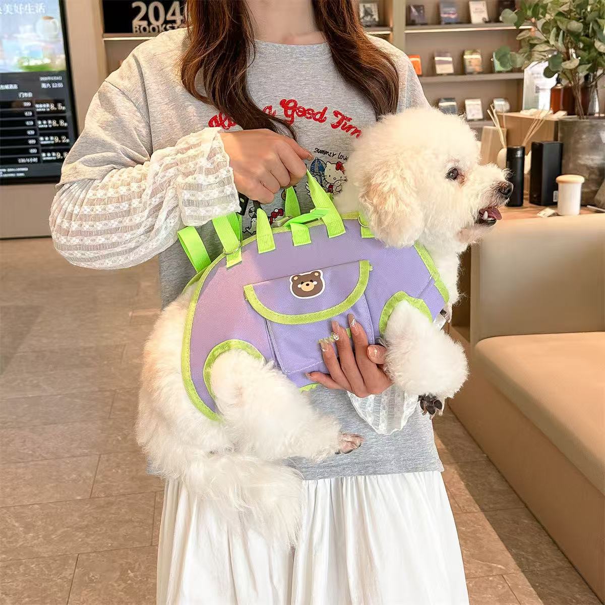 🐱🐕Portable Breathable Pet Carrier Sling & Backpack