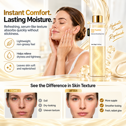 ✨ Silk Peptide EGF Intensive Smoothing Toner – Hydrate, Firm & Glow