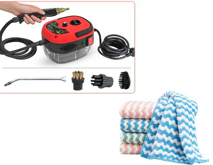🔥2026 New Upgrade＆50％ Off⏰⏰2500W Handheld High-Temperature Pressurized Steam Cleaner