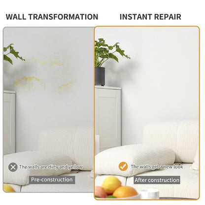 🎨 Tired of Stained, Damaged Walls? Refresh Them with Odorless, Water-Based Repair Paint! ✨