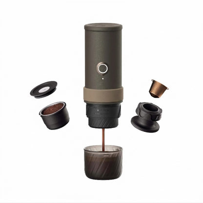 No Hot Water? No Outlet? No Problem. Fresh Hot Espresso Anywhere You Go.