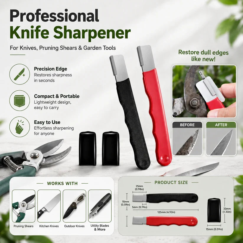 2Count Professional Kitchen Knife Sharpener