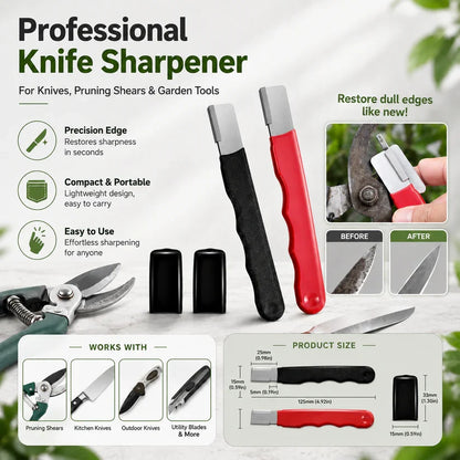 2Count Professional Kitchen Knife Sharpener