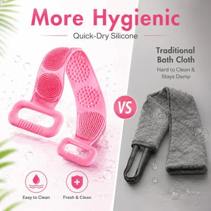 Second item for $0🚿 Double-Sided Silicone Back Scrubber – Long Exfoliating Bath Brush