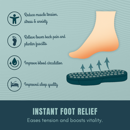 Reflexology Foot Massage Slippers – Acupressure Slides